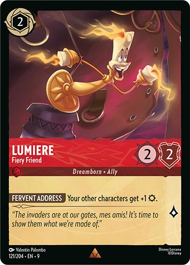 Lumiere - Fiery Friend (121/204) [Fabled] | Devastation Store