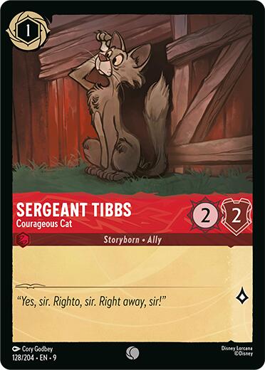 Sergeant Tibbs - Courageous Cat (128/204) [Fabled] | Devastation Store