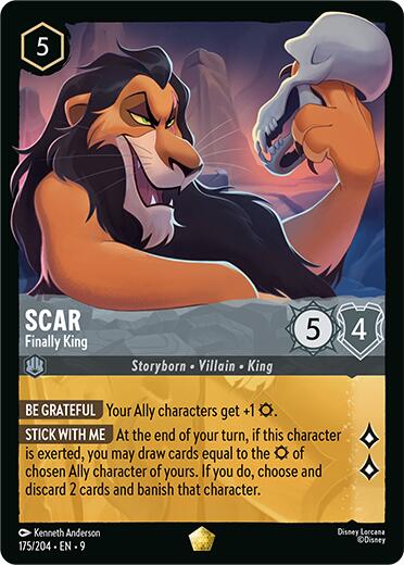Scar - Finally King (175/204) [Fabled] | Devastation Store
