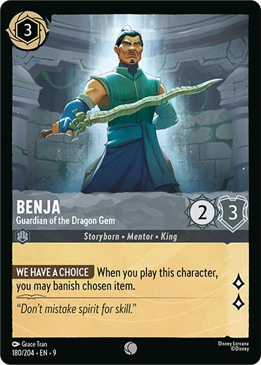 Benja - Guardian of the Dragon Gem (180/204) [Fabled] | Devastation Store