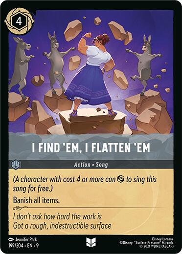 I Find 'Em, I Flatten 'Em (199/204) [Fabled] | Devastation Store