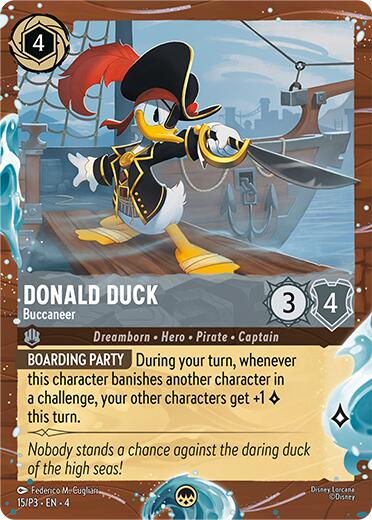 Donald Duck - Buccaneer (Disney Cruise Promo) (15/P3) [Promo Cards] | Devastation Store