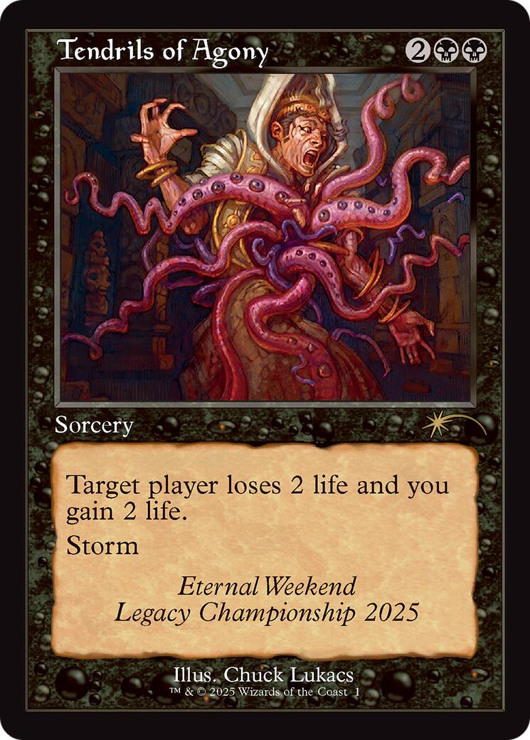 Tendrils of Agony (Retro Frame) (Eternal Weekend 2025 Promo) [Eternal Weekend] | Devastation Store
