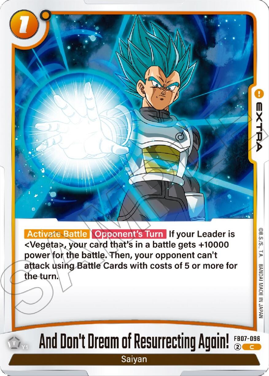 And Don't Dream of Resurrecting Again! [Wish For Shenron] | Devastation Store