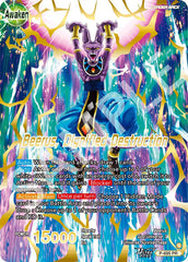 Beerus // Beerus, Dignified Destruction (Gold Stamped) (P-695) [Promotion Cards] | Devastation Store