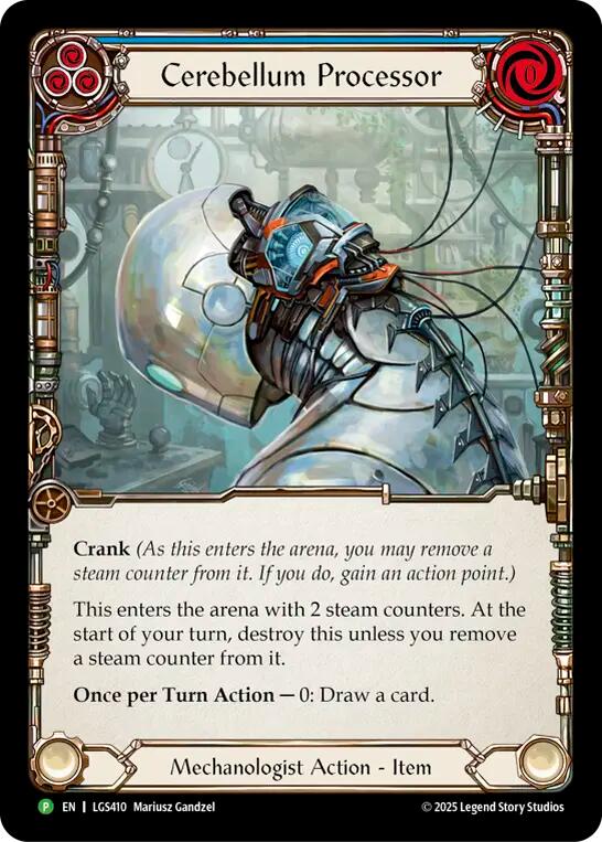 Cerebellum Processor [LGS410] (Promo)  Cold Foil | Devastation Store