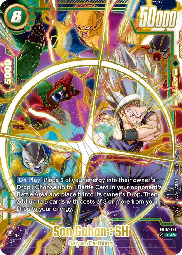 Son Gohan : SH (FB07-121) (Super Alternate Art) [Wish For Shenron] | Devastation Store