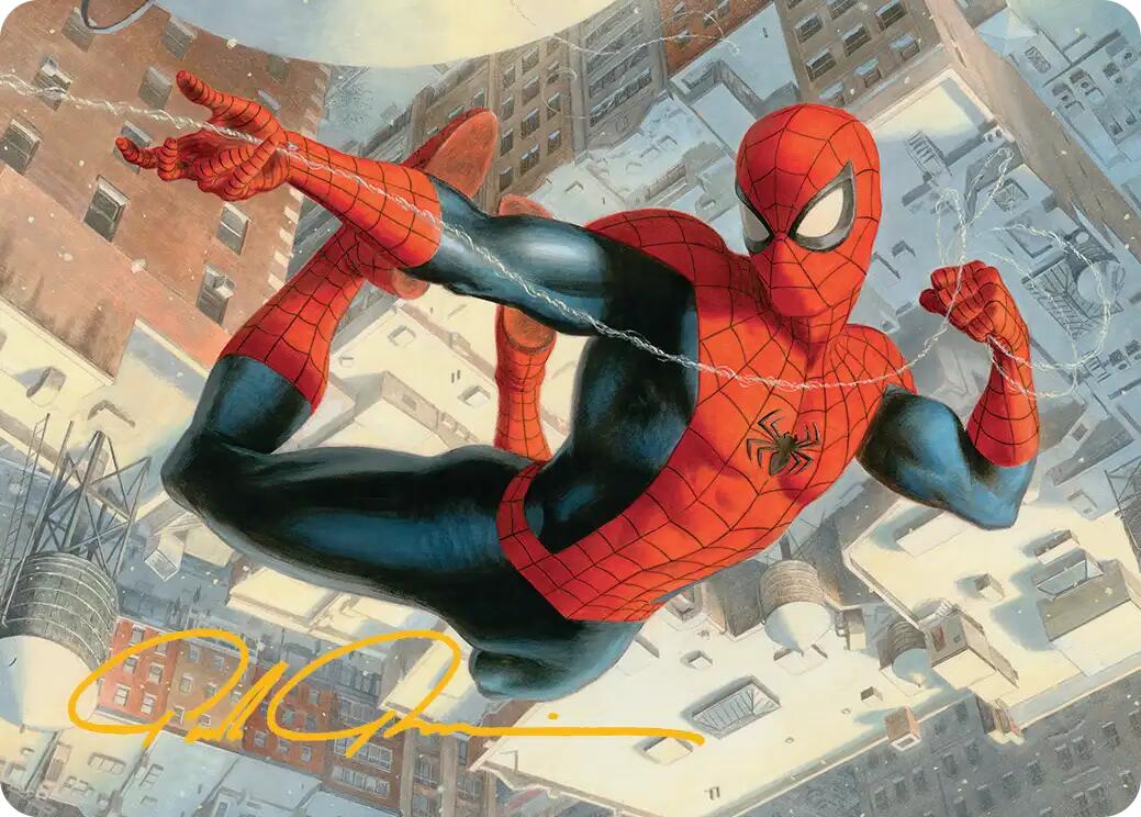 Spider-Man, Peter Parker Art Card (Gold-Stamped Signature) [Marvel's Spider-Man Art Series] | Devastation Store