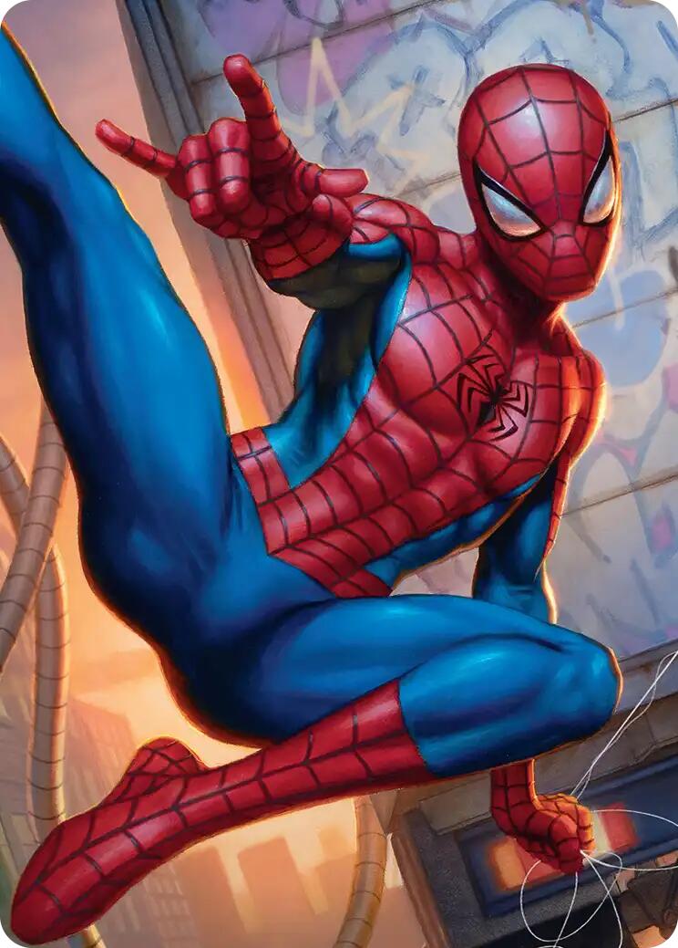 Sensational Spider-Man Art Card [Marvel's Spider-Man Art Series] | Devastation Store