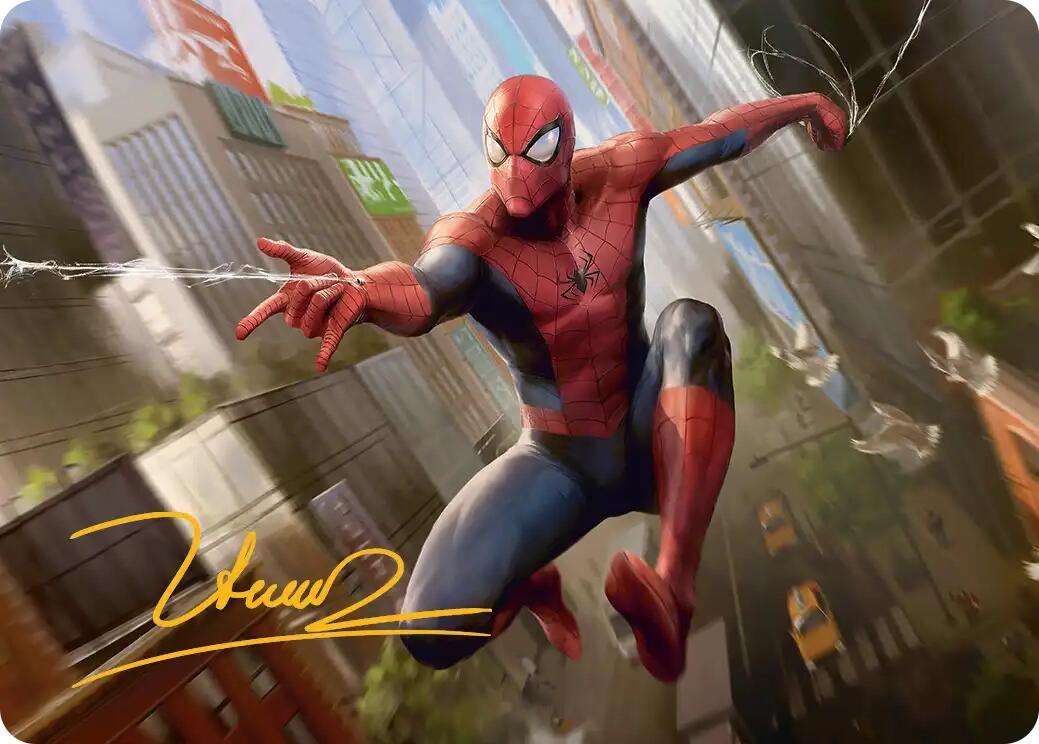 Amazing Spider-Man Art Card (24/54) (Gold-Stamped Signature) [Marvel's Spider-Man Art Series] | Devastation Store
