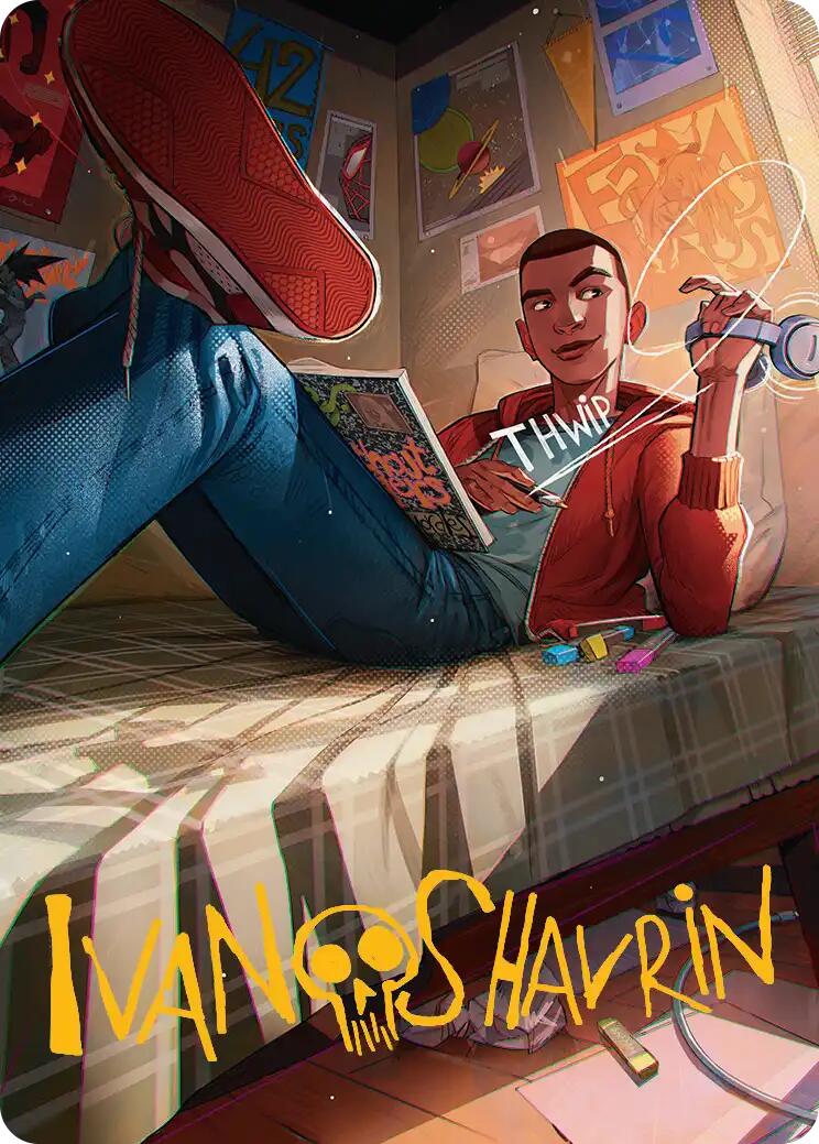 Miles Morales Art Card (Gold-Stamped Signature) [Marvel's Spider-Man Art Series] | Devastation Store