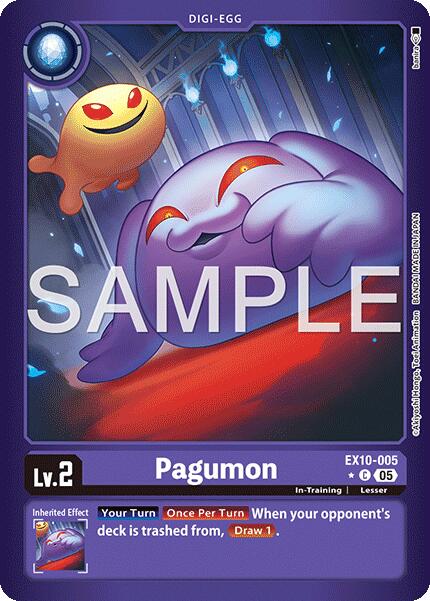 Pagumon [EX10-005] (Limited Foil) [Sinister Order] | Devastation Store