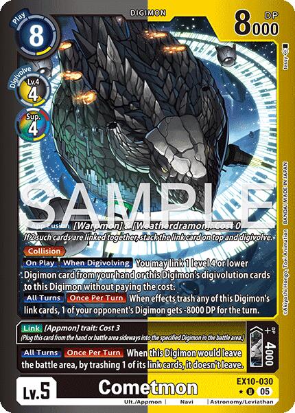 Cometmon [EX10-030] (Limited Foil) [Sinister Order] | Devastation Store