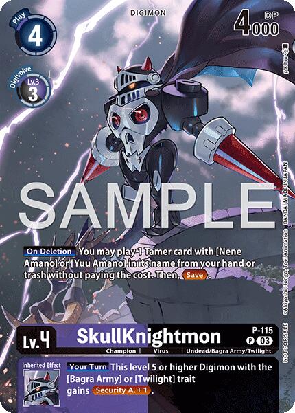 SkullKnightmon [P-115] - P-115 (Sinister Order Legend Pack) [Sinister Order] | Devastation Store
