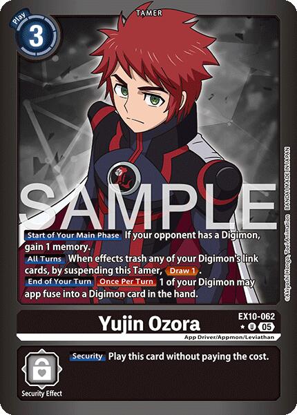 Yujin Ozora [EX10-062] (Limited Foil) [Sinister Order] | Devastation Store