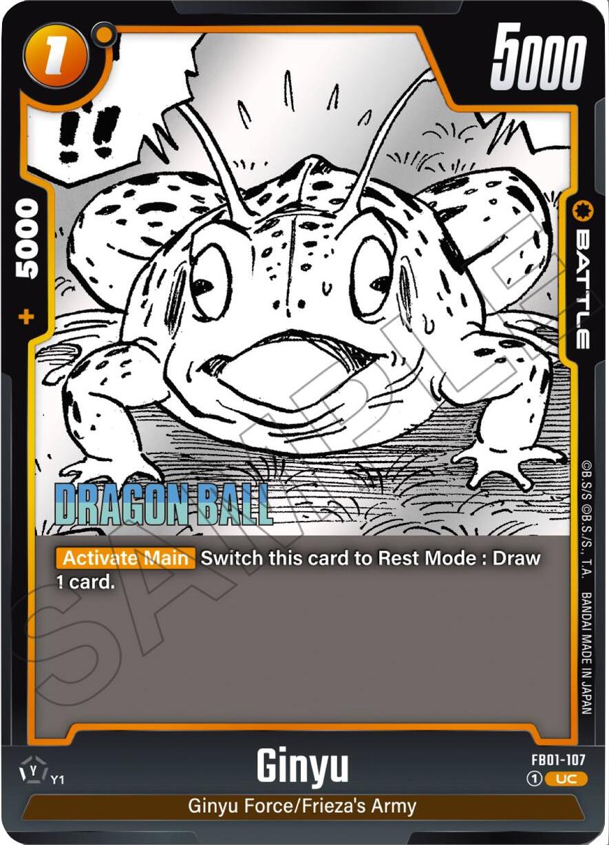 Ginyu (FB01-107) [Manga Booster 02] | Devastation Store