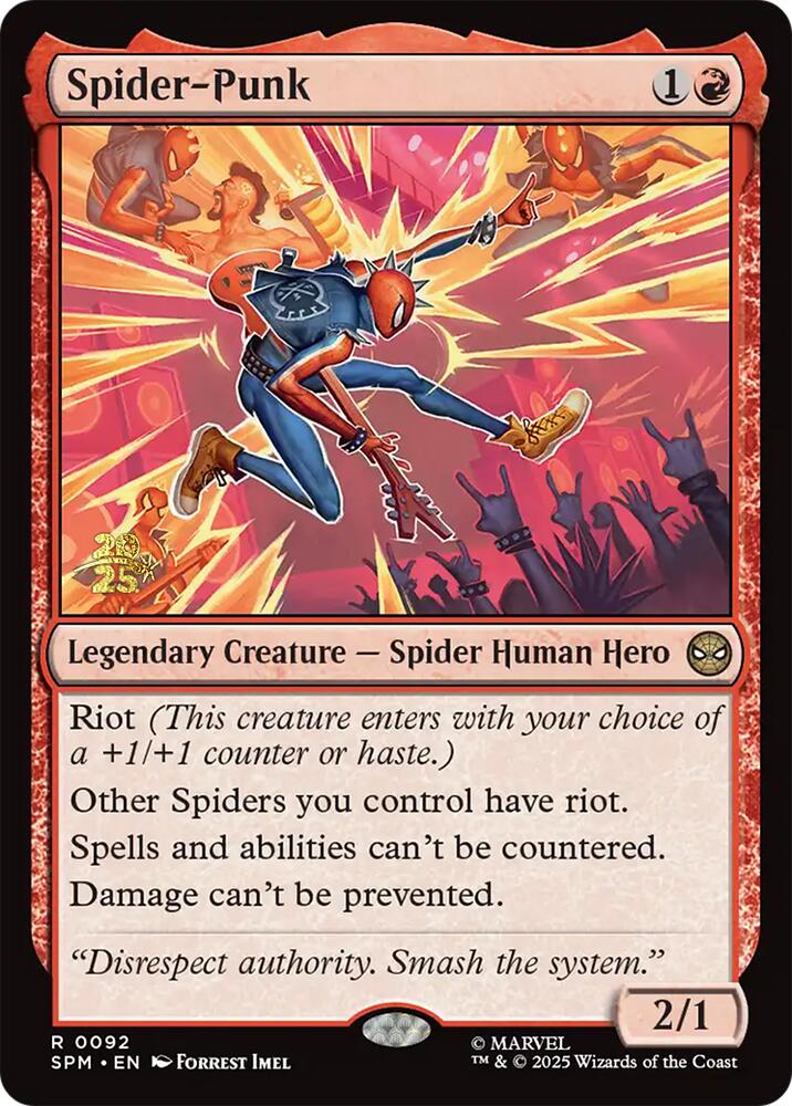 Spider-Punk [Marvel's Spider-Man Prerelease Promos] | Devastation Store