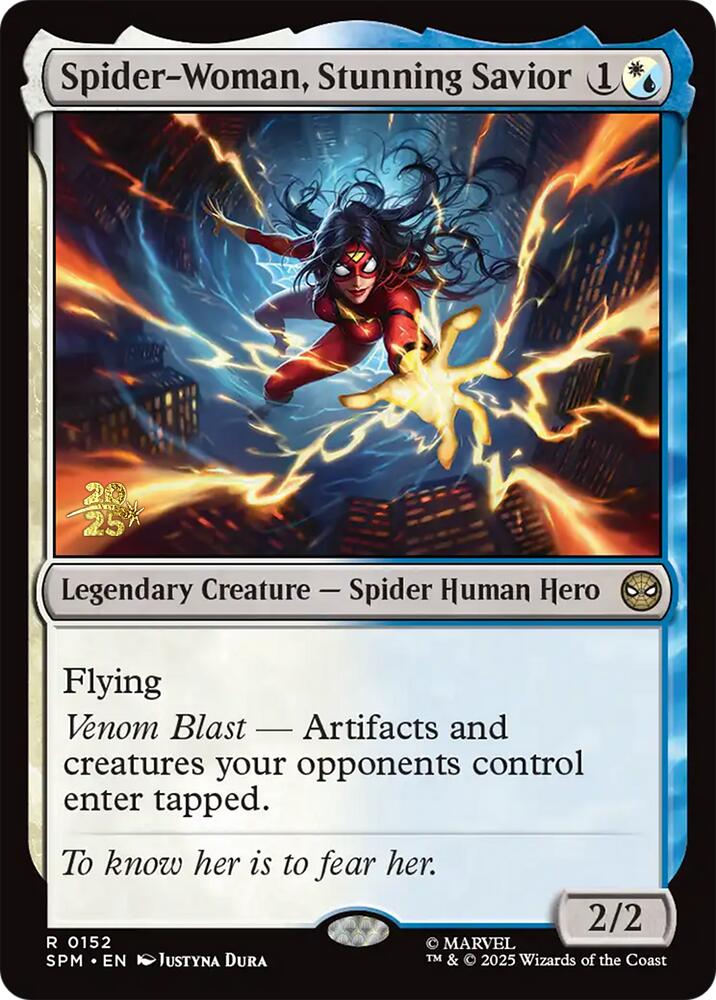 Spider-Woman, Stunning Savior [Marvel's Spider-Man Prerelease Promos] | Devastation Store