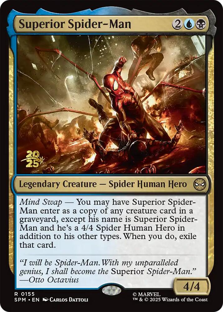 Superior Spider-Man [Marvel's Spider-Man Prerelease Promos] | Devastation Store