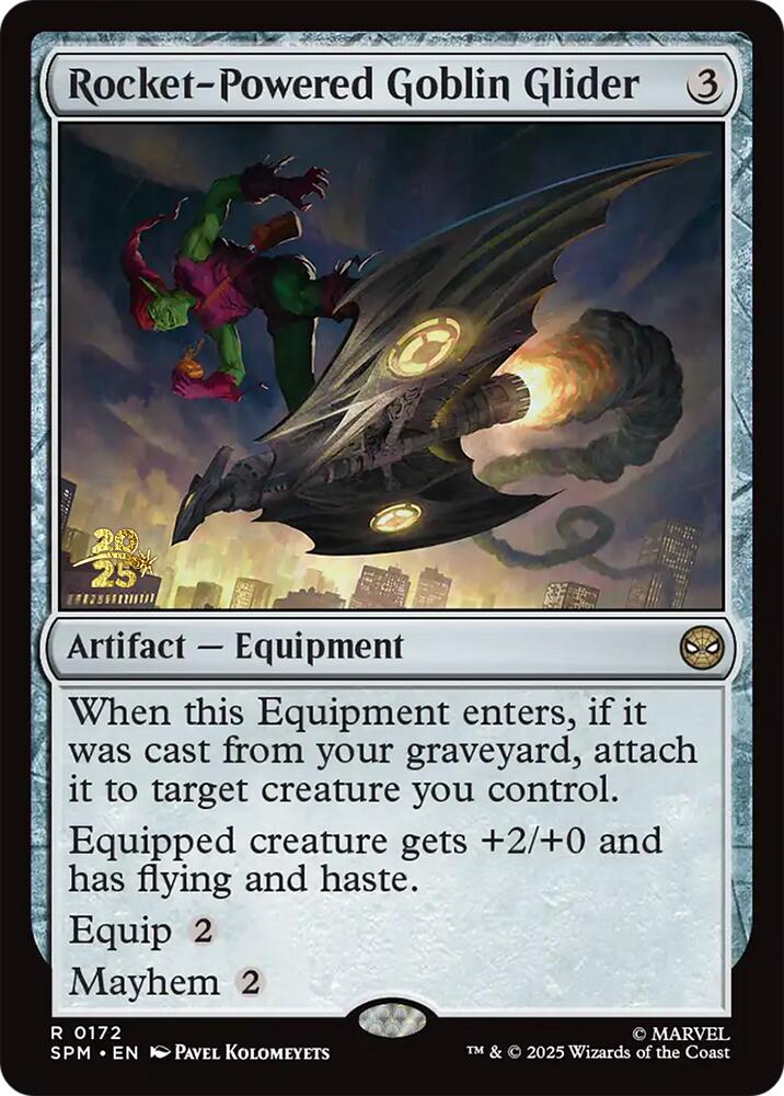 Rocket-Powered Goblin Glider [Marvel's Spider-Man Prerelease Promos] | Devastation Store