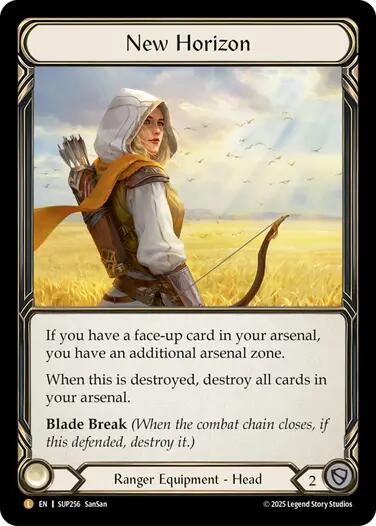 New Horizon [SUP256] (Super Slam)  Rainbow Foil | Devastation Store