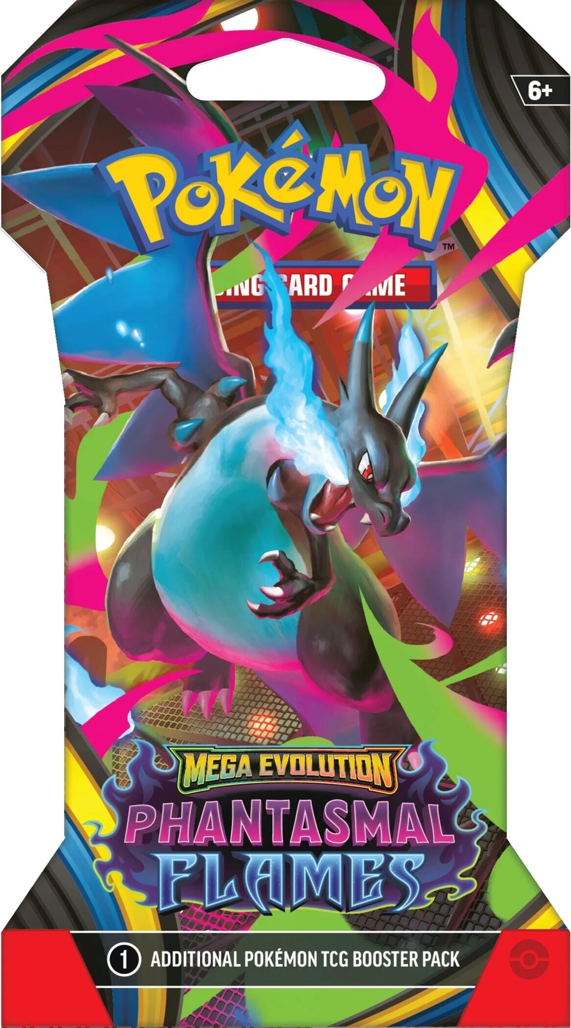 Mega Evolution: Phantasmal Flames - Sleeved Booster Pack | Devastation Store