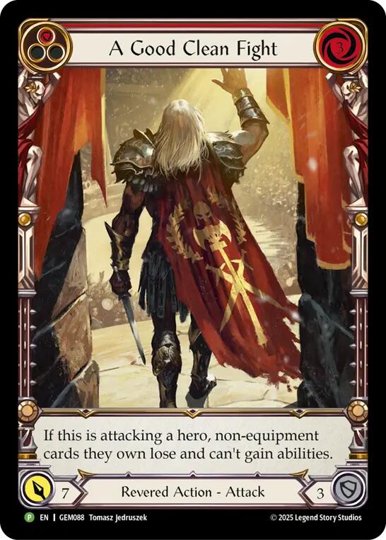 A Good Clean Fight [GEM088] (GEM Pack 3)  Rainbow Foil | Devastation Store