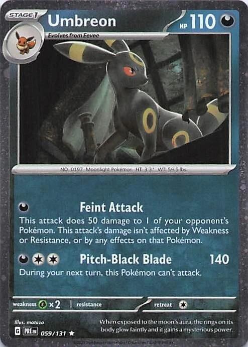 Umbreon (059/131) (Cosmos Holo) [Miscellaneous Cards] | Devastation Store