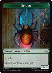 Spider // Food Double-Sided Token [Marvel's Spider-Man Tokens] | Devastation Store