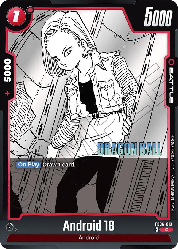 Android 18 (FB06-013) [Manga Booster 02] | Devastation Store
