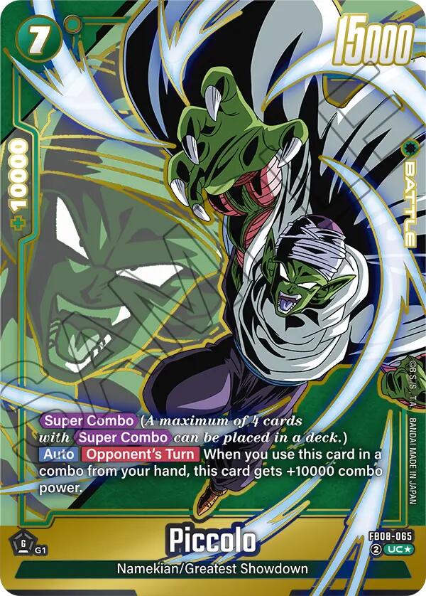 Piccolo (FB08-065) (Alternate Art) [Saiyan's Pride] | Devastation Store