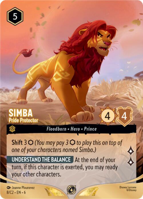 Simba - Pride Protector (8) [Promo Cards] | Devastation Store