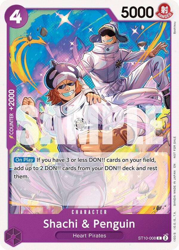 Shachi & Penguin (Tournament Pack 2025 Vol. 4) [One Piece Promotion Cards] | Devastation Store