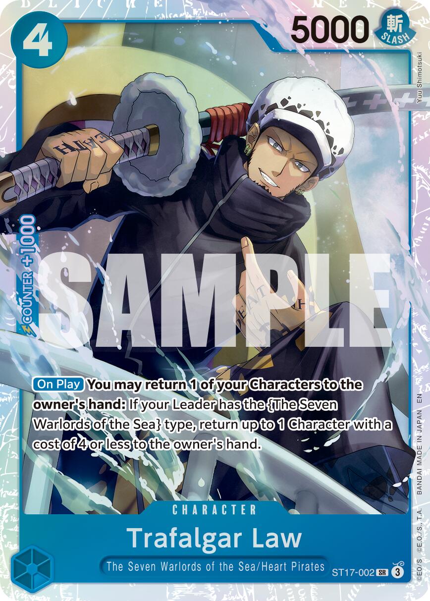 Trafalgar Law (ST17-002) (Reprint) [Premium Booster -The Best- Vol. 2] | Devastation Store