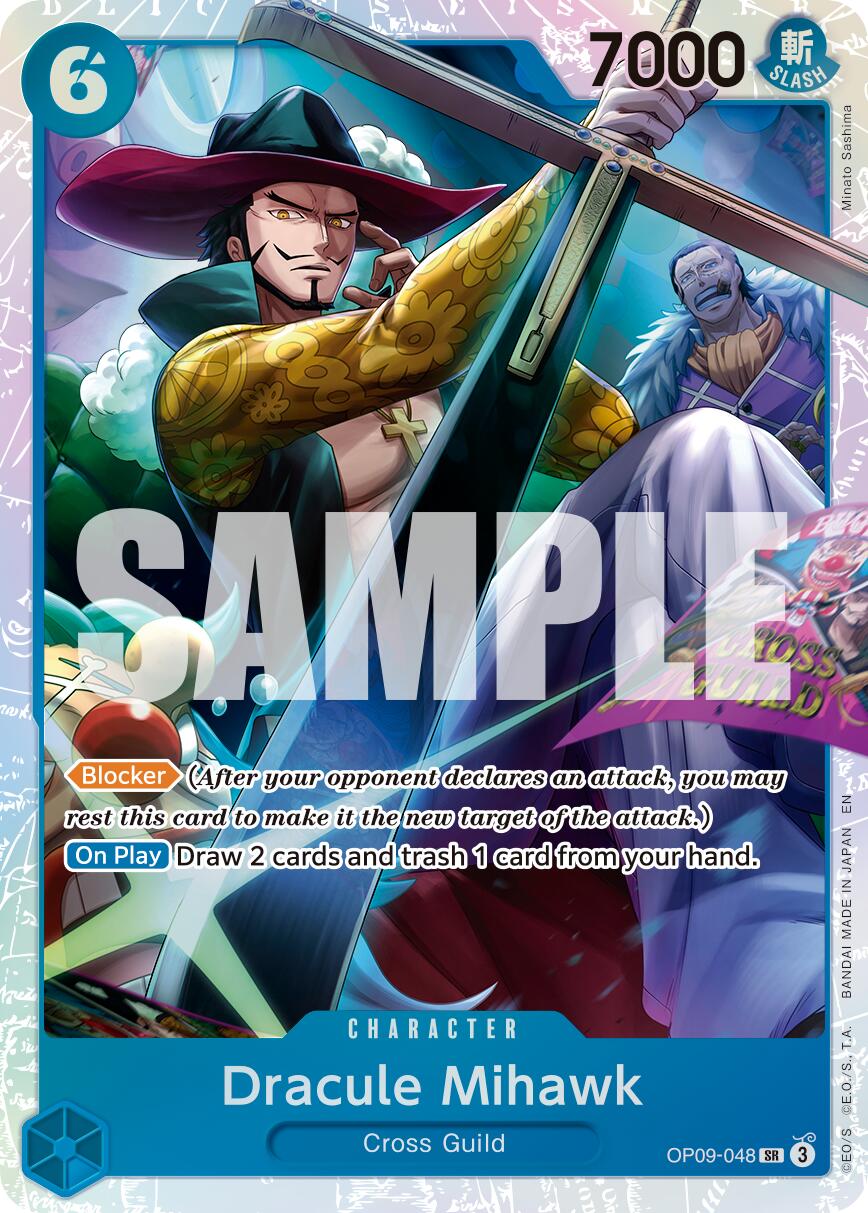 Dracule Mihawk (OP09-048) (Reprint) [Premium Booster -The Best- Vol. 2] | Devastation Store