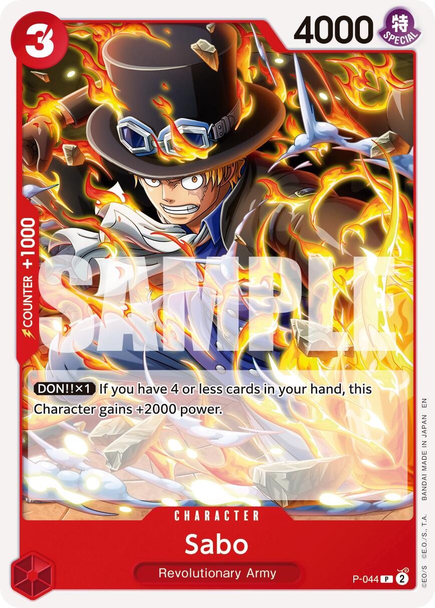 Sabo (P-044) (Reprint) [Premium Booster -The Best- Vol. 2] | Devastation Store