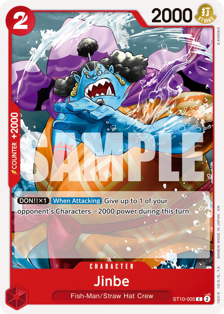 Jinbe (ST10-005) (Reprint) [Premium Booster -The Best- Vol. 2] | Devastation Store