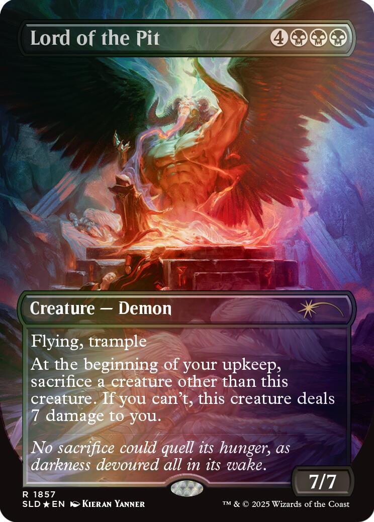 Lord of the Pit (Rainbow Foil) [Secret Lair Drop Series] | Devastation Store