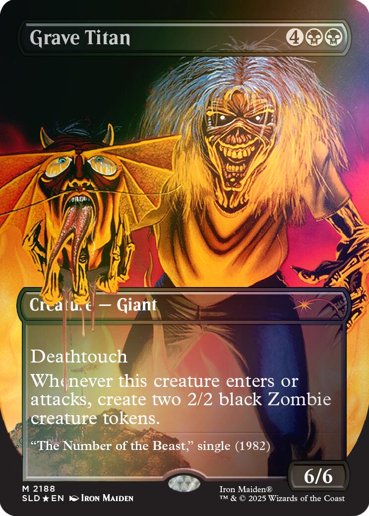 Grave Titan (2188) (Rainbow Foil) [Secret Lair Drop Series] | Devastation Store