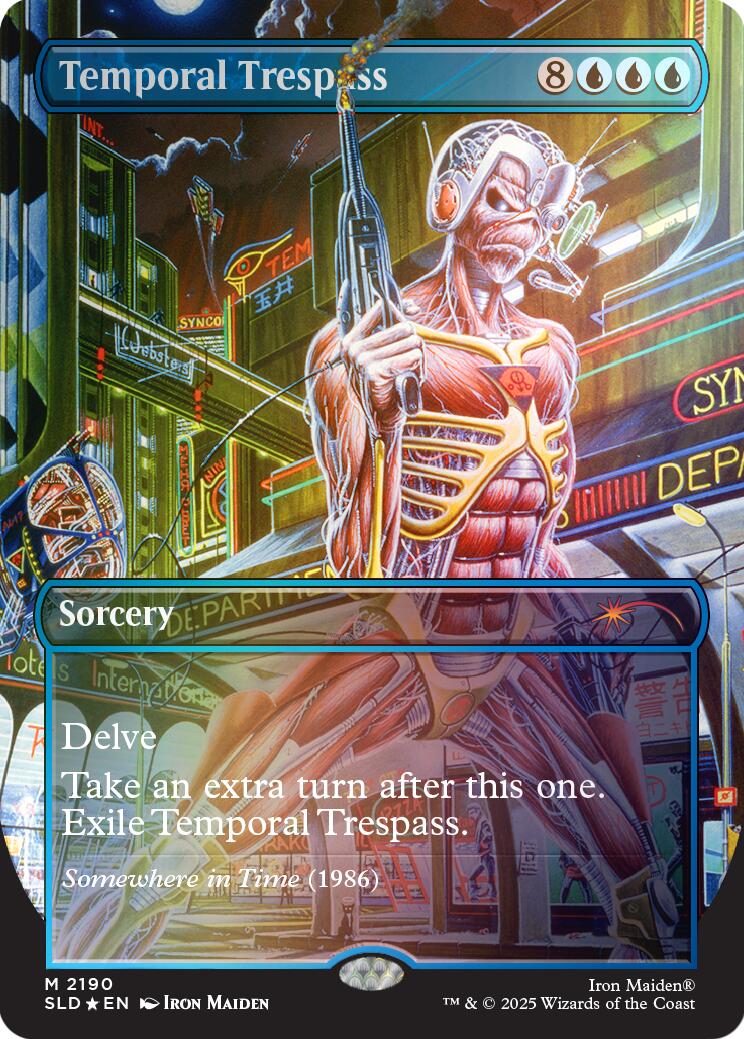 Temporal Trespass (Rainbow Foil) [Secret Lair Drop Series] | Devastation Store