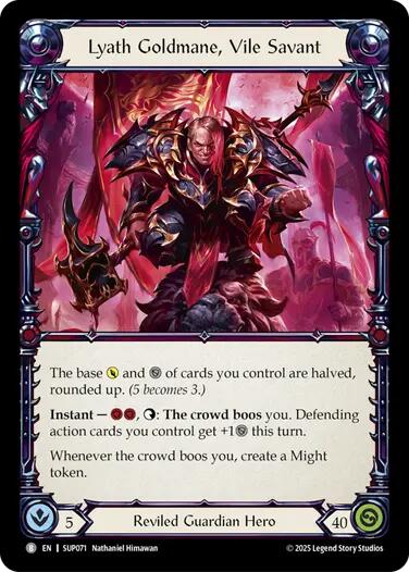 Lyath Goldmane, Vile Savant // Lyath Goldmane [SUP071//SUP072] (Super Slam) | Devastation Store