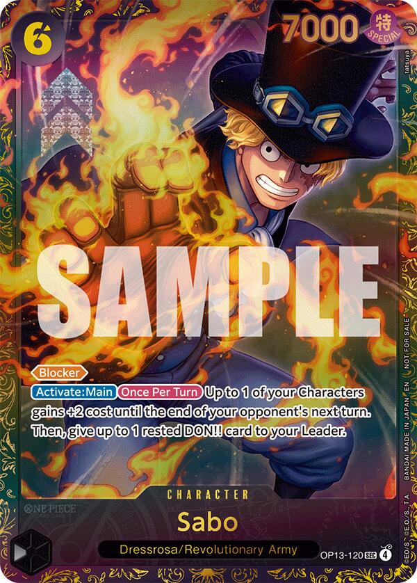 Sabo (Store Treasure Cup 2025) [One Piece Promotion Cards] | Devastation Store