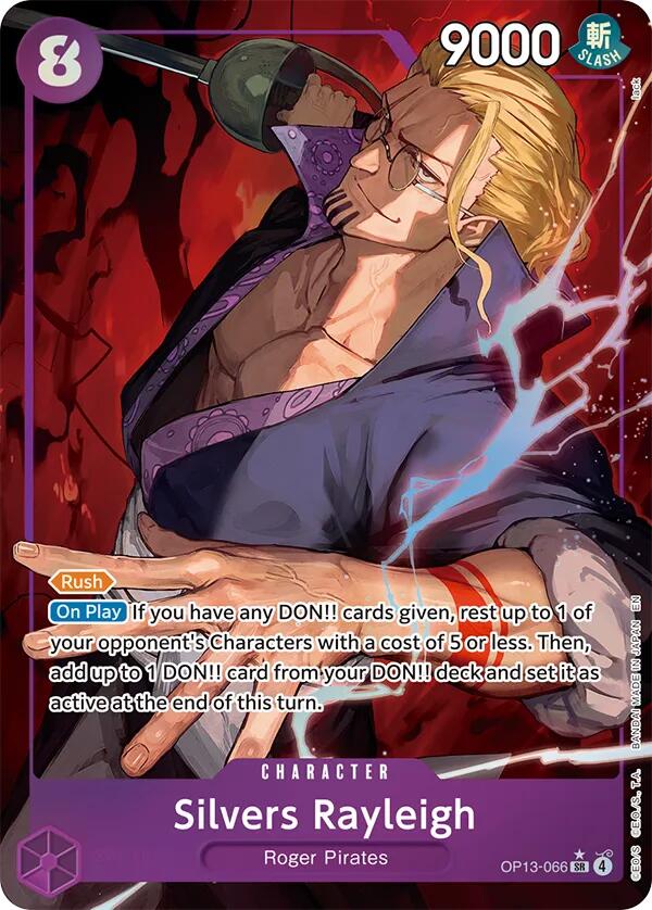 Silvers Rayleigh (Alternate Art) [Carrying On His Will] | Devastation Store