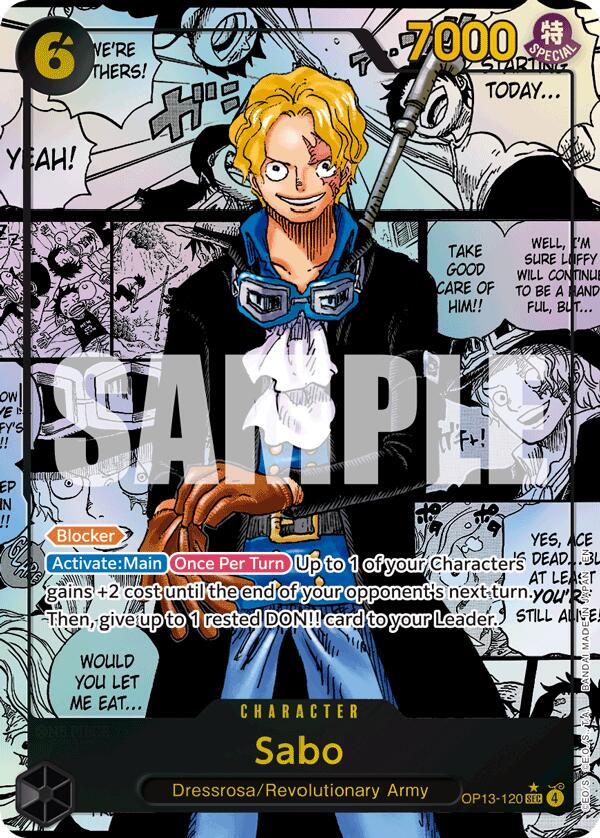 Sabo (Super Alternate Art) [Carrying On His Will] | Devastation Store