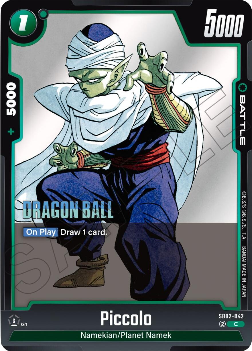 Piccolo (SB02-042) [Manga Booster 02] | Devastation Store