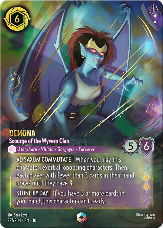 Demona - Scourge of the Wyvern Clan (Enchanted) (227/204) [Whispers in the Well] | Devastation Store