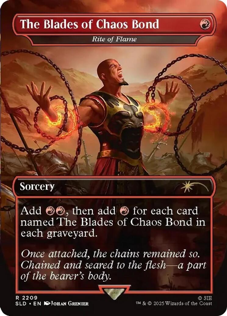 The Blades of Chaos Bond - Rite of Flame [Secret Lair Drop Series] | Devastation Store