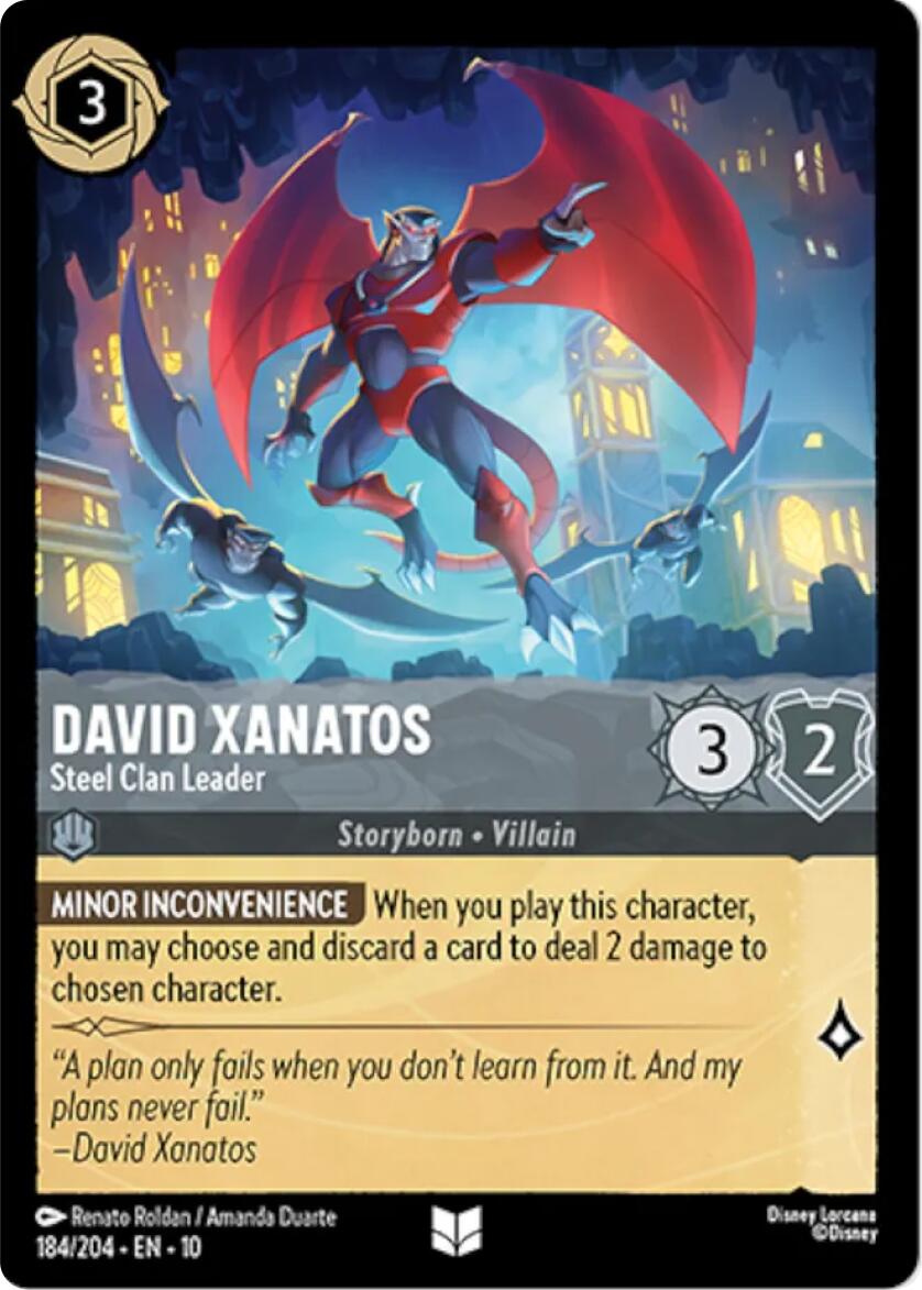 David Xanatos - Steel Clan Leader (184/204) [Whispers in the Well] | Devastation Store