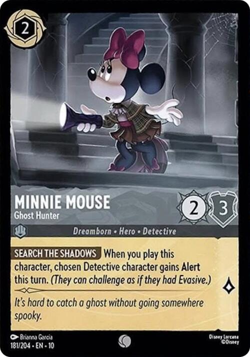 Minnie Mouse - Ghost Hunter (181/204) [Whispers in the Well] | Devastation Store