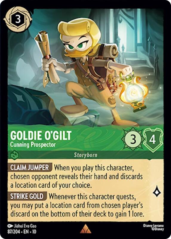 Goldie O'Gilt - Cunning Prospector (87/204) [Whispers in the Well] | Devastation Store